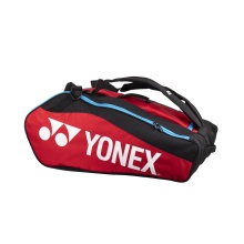 Yonex Racket Bag Club Line (Racket Bag, 3 Main Compartments) #23 Red 12 Pack